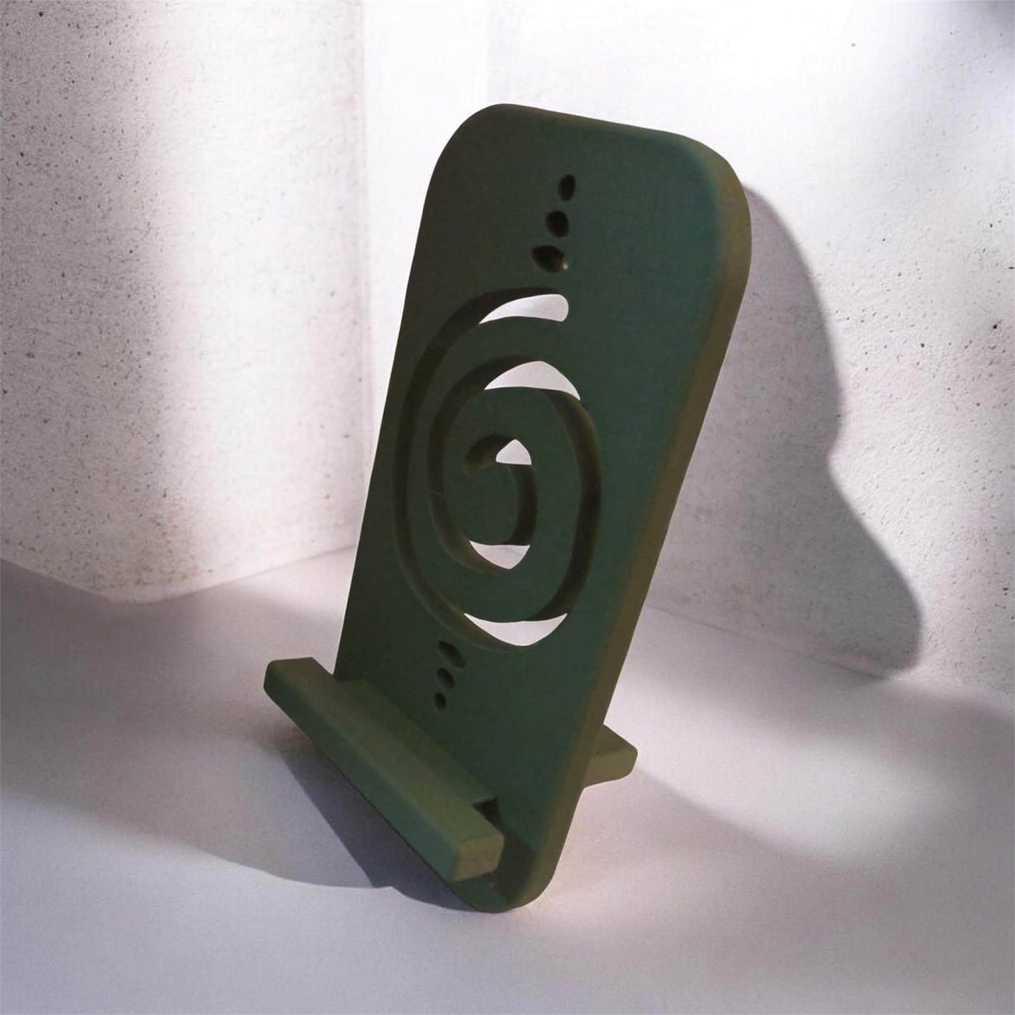 Modern Spiral Phone Stand | 3D Printed Phone Holder