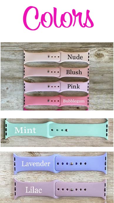 Personalized Merry & Bright Watchband