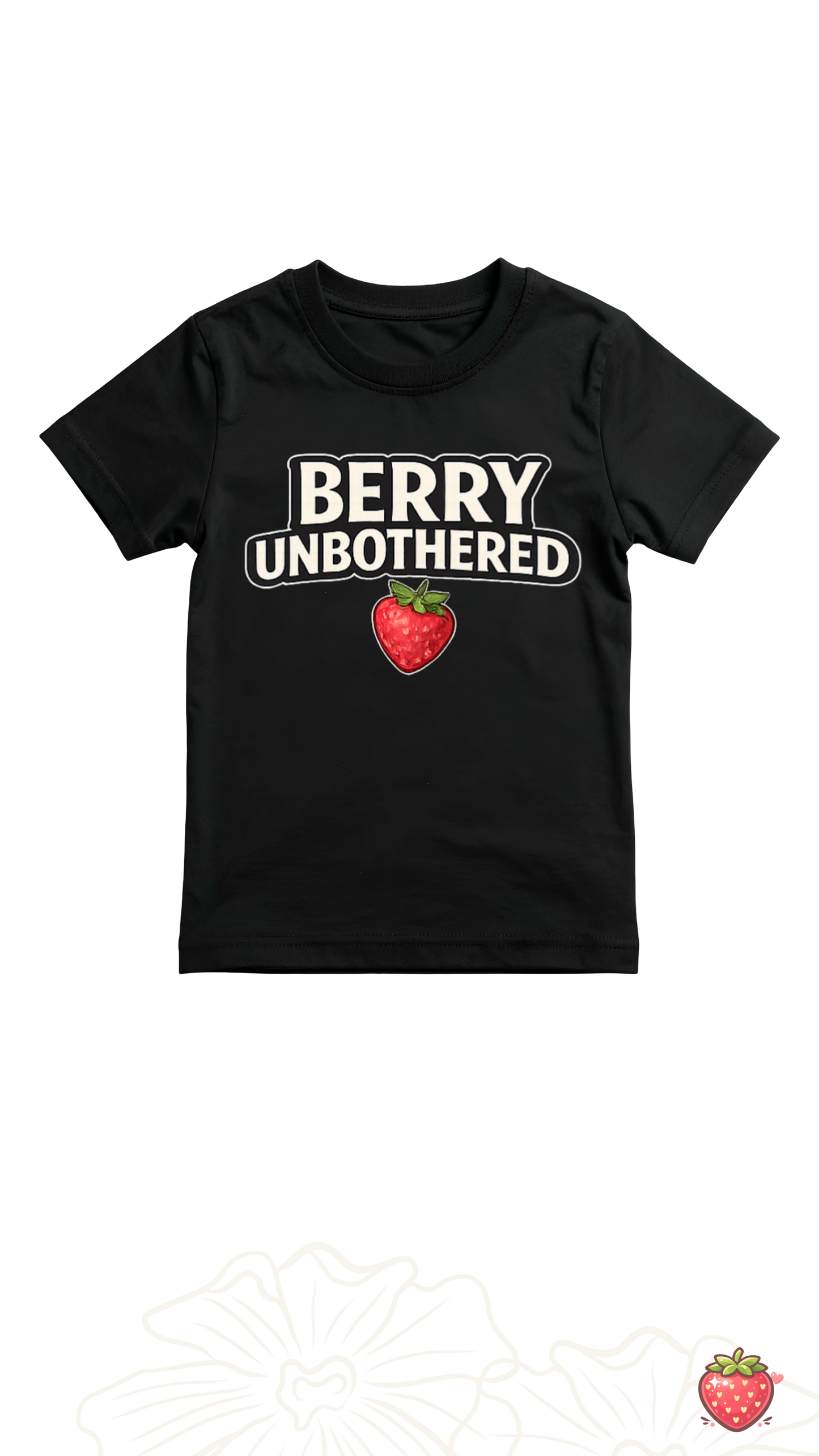 Berry Unbothered Graphic Tee π