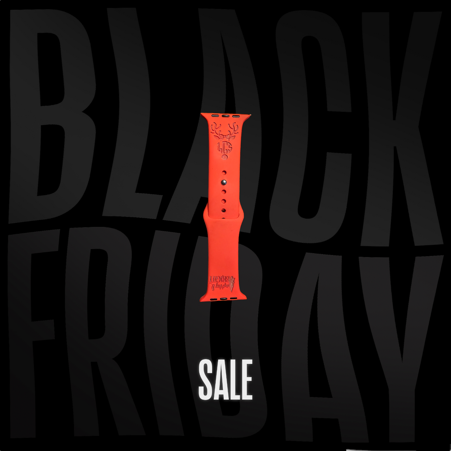 Personalized Merry & Bright Watchband