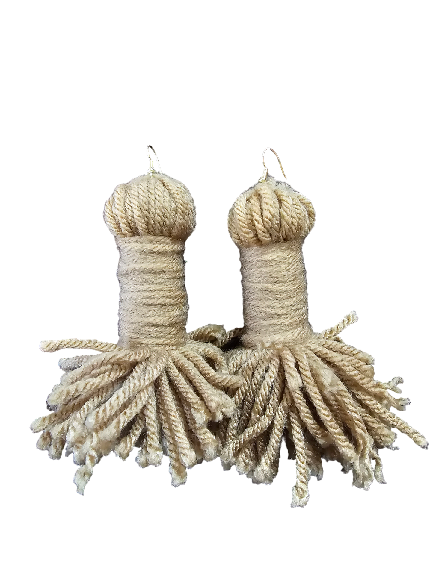 Berry Tassel Earrings