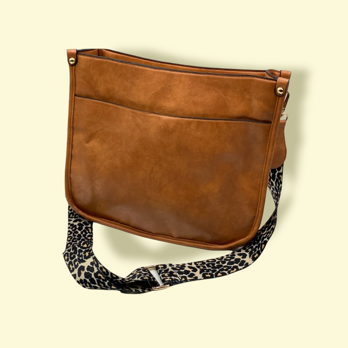 Leopard Guitar Strap Brown Crossbody Bag – #SmallTownGirl Boutique