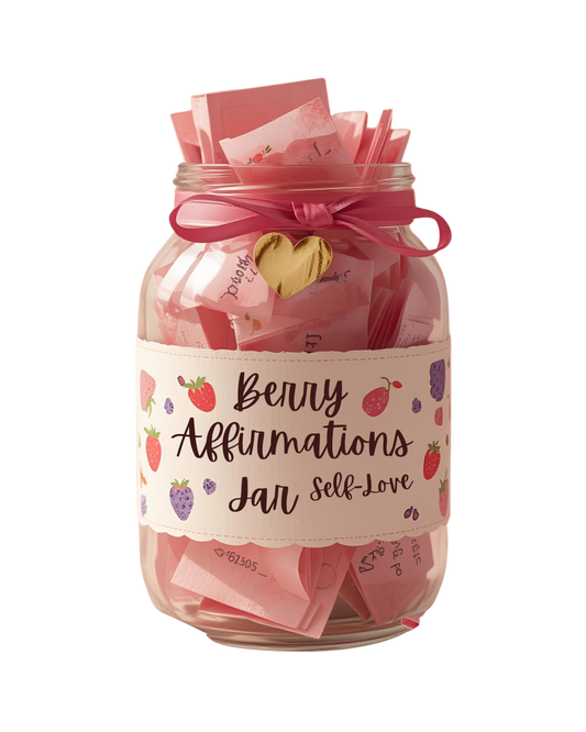 🍓 The Berry Affirmation Jar