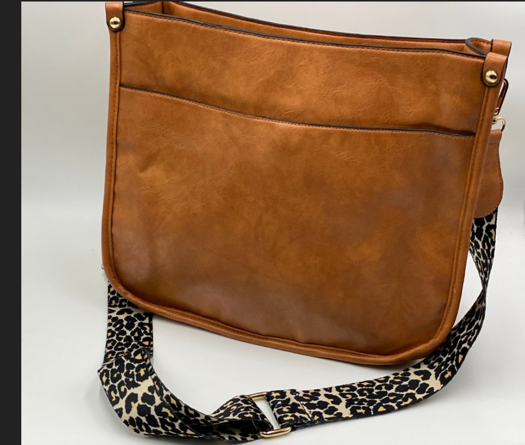 Crossbody Bags, leopard crossbody, Guitar Strap Purse, Vegan Leather Crossbody