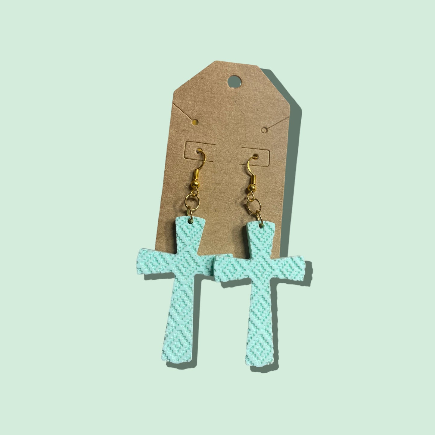 Boho Cross Earrings