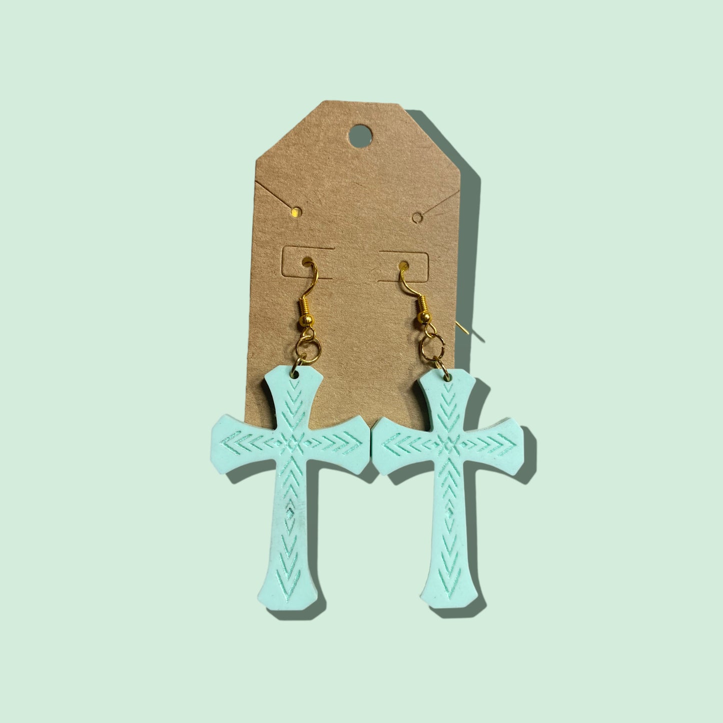 Boho Cross Earrings